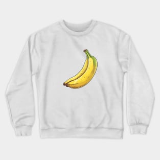 Banana Cartoon Art Crewneck Sweatshirt